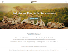 Tablet Screenshot of go2africa.com